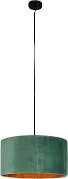 Smartwares Stropné svietidlo 40 cm, zamatové, zeleno-zlaté