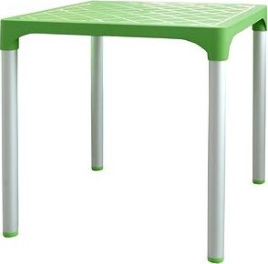 MEGA PLAST VIVA 72 × 72 × 72 cm, AL nohy, zelený