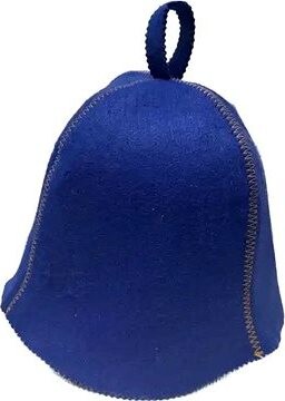 NATUR Čiapka do sauny Modrá, plsť