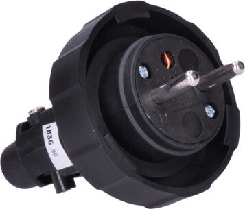 Solight Káblová vidlica gumová do vlhka a prachu P78 230 V/16 A/IP65