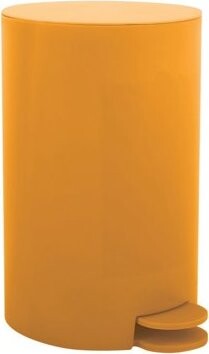 MSV pedálový odpadkový kôš Osaki, šafránovo žltý, plast, 3 l