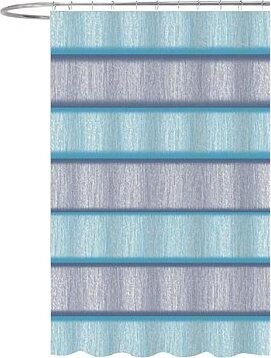 DuraHome Záves kúpeľňový 180 × 180 cm PES, vzorovaný_CY-213689