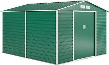 G21 Domček záhradný GAH 884, zelený 198 × 277 × 319 cm