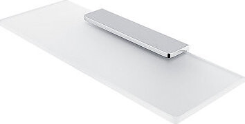 Nimco Maya chróm Polica do kúpeľne a sprchy 30 cm – kov sklo MA-29091B-30-26