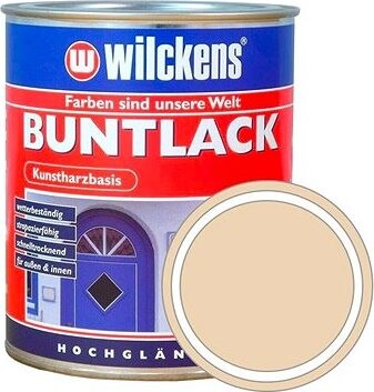 Wilckens Syntetická vrchná farba vysoký lesk Buntlack Hochglaezend 750 ml, slonová kosť