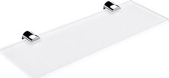 Nimco Polica do kúpeľne a sprchy 30 cm – sklo kov Bormo BR-11091B-30-26