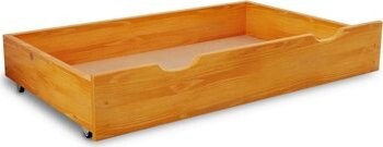 TEXTILOMANIE Úložný box pod posteľ 200 cm, jelša