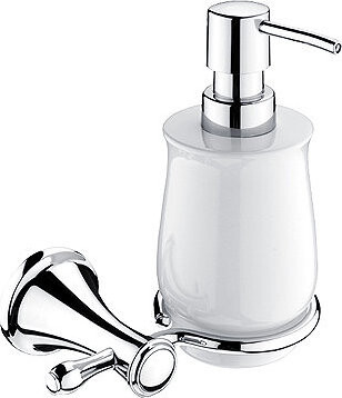 Nimco dávkovač mydla Lada chróm – keramika mosadz LA 19031K-26