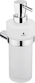Nimco Dávkovač mydla Bormo chróm sklo – pumpička mosadz BR-11031W-T-26