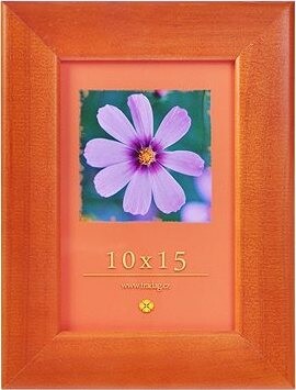 TRADAG Fotorámik 10 × 15 cm, oranžový