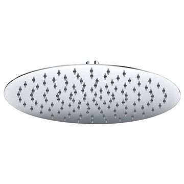 MEREO Tanierová sprcha horná, Slim, okrúhla, priemer 300 mm, s kĺbom, nerez