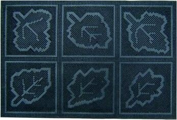 DuraHome Čistiaca vstupná rohožka Bongo 40 × 60 cm, čierna