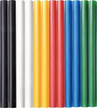 EXTOL CRAFT Tavné tyčinky farebné 7,2 mm, 12 ks 9908