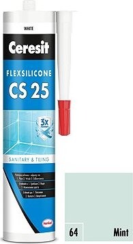 Ceresit Sanitárny silikón CS 25 mint, 280 ml
