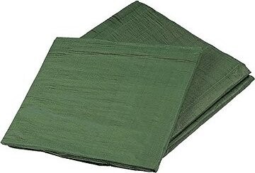 DEN BRAVEN Zakrývacia plachta s kovovými okami Profi zelená 4 × 5 m, 120 g/m2