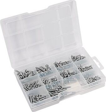 CONNEX Súprava skrutiek do plechu PH, 265 kusov