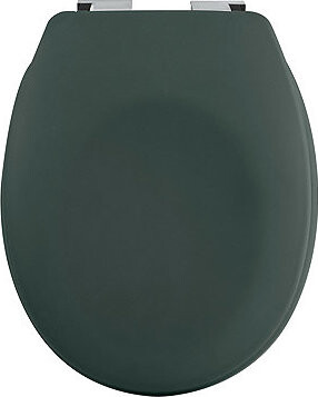 Spirella Neela WC doska duroplast Thermodur, matná tmavozelená
