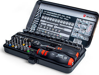 WÜRTH Gola sada s račňou 1/4