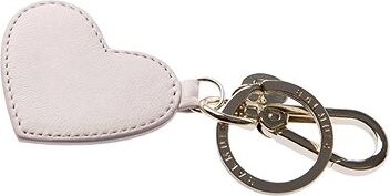 Balmuir Heart kožený prívesok na kľúče, ružový