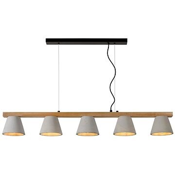 Lucide 03413/05/41 – Závesné svietidlo POSSIO 5× E14/40 W/230 V