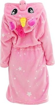 Excellent Hrejivý plyšový župan ružový veľ. 110 – Hviezdy