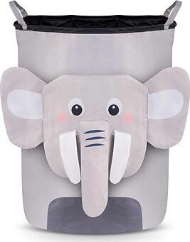 Nukido Kôš na hračky – slon, sivý