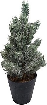 GOBA Vianočná dekorácia – stromček zasnežený, 41 cm