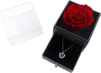 Alum Věčná růže s náhrdelníkem, v krabici