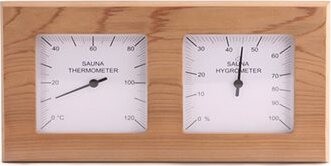 Sentiotec Teplomer s vlhkomerom, céder, obdĺžnik