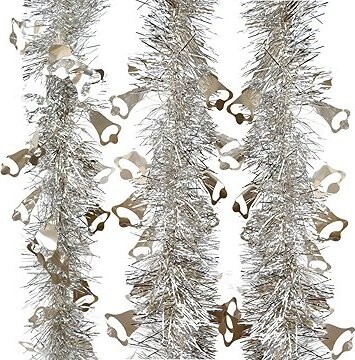 DOMMIO Řetěz šampaň se zvonky, 2 m, 3 ks