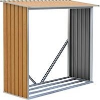 G21 Dreváreň WOH 181, hnedá 160 × 242 × 75 cm