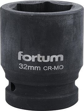 Fortum (4703032) hlavica nástrčná rázová, 3/4“, 32 mm, L 54 mm, CrMoV