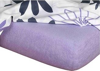 Dadka Froté prestieradlo fialové 90 × 200 × 15 cm