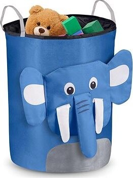 Nukido Kôš na hračky – slon, modrý