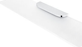 Nimco Polica do kúpeľne a sprchy 60 cm – sklo kov Nikau NK-30091B-60-26