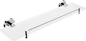 Nimco Polica do kúpeľne a sprchy 50 cm s ohrádkou – bez vŕtania Unix UN-13091BX-50-26