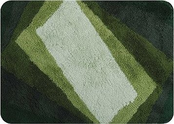 Spirella Koupelnová předložka Kali 50 × 70 cm zelená