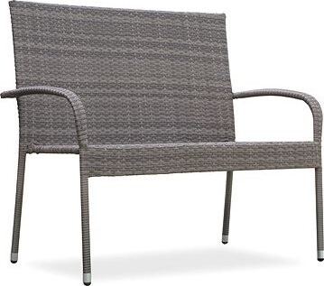 NOELA Záhradná lavica ratan, PARIS PREMIUM