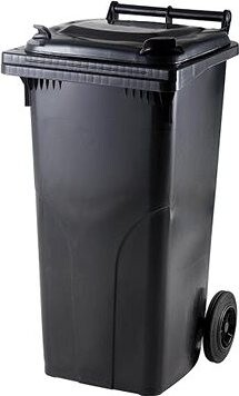 J.A.D. TOOLS Smetná nádoba, čierna 120 l