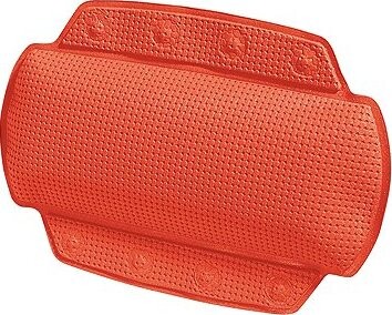 Spirella polštář do vany ALASKA, červená, PVC, 32 × 23 cm