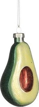 COLMORE BY DIGA Ozdoba na stromček Avocado V 10 cm