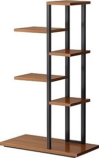 Flamenco Mystique Stojan na květiny 113 × 60 × 20 cm, černo - hnědý