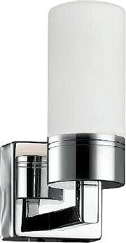 Prezent Kúpeľňové nástenné svietidlo Anita, G9, 33 W, bez zdroja, IP44, lesklý chróm