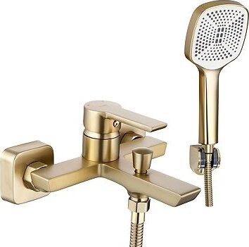 REA Vaňová batéria kefovaná zlatá (REA-B6414)