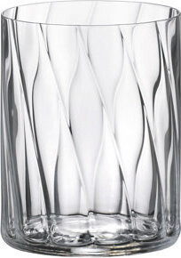 BOHEMIA ROYAL CRYSTAL Súprava pohárov na vodu Anita Spirale 390 ml 6 ks