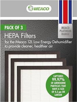 Meaco HEPA filter pre odvlhčovač vzduchu Meaco 12L