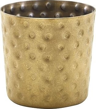 GENWARE Servírovací miska nerezová, výška 82 mm, průměr 85 mm, zlatá