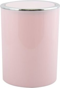 MSV výklopný odpadkový kôš Kamaka, pastelovo ružový, plast, 6 l