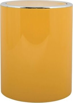 MSV výklopný odpadkový kôš Kamaka, žltý, plast, 6 l