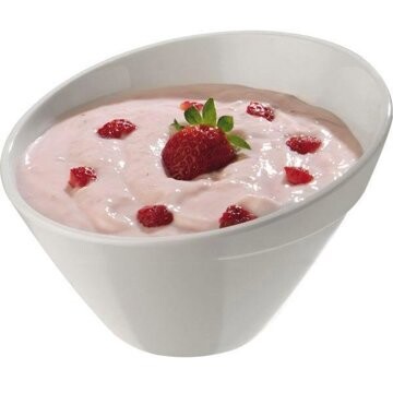 APS Miska biela Balance melamín 0,4 l šikmá, priemer 145 mm